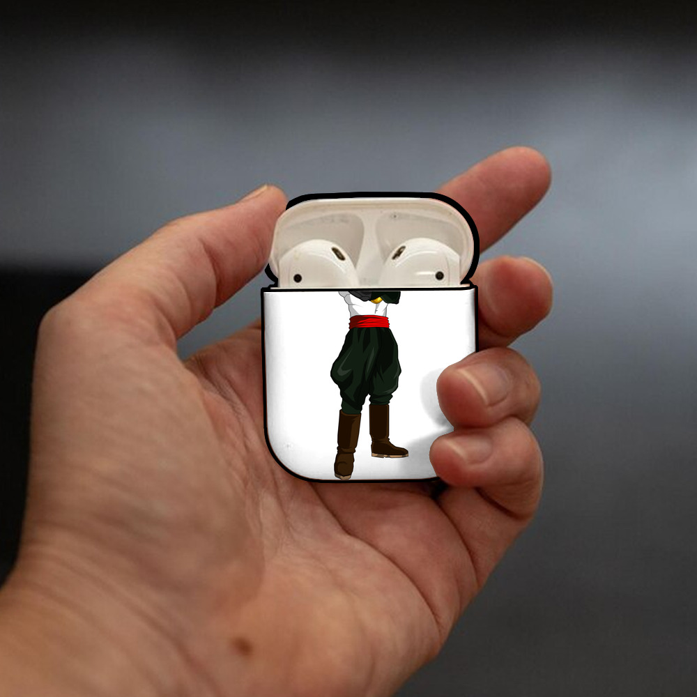 ドラゴンボール DRAGON BALL AirPods 第2世代保護ケース ハードシェル ブラック 耐衝撃・防指紋・カラビナ付き