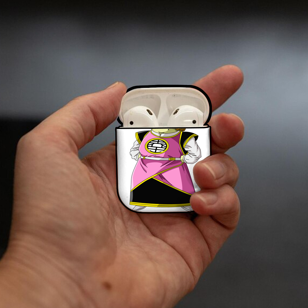 ドラゴンボール DRAGON BALL AirPods 第2世代保護ケース ハードシェル ブラック 耐衝撃・防指紋・カラビナ付き
