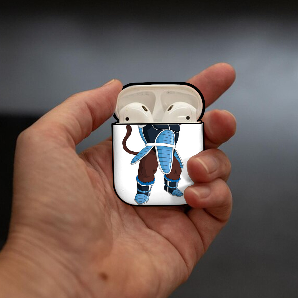 ドラゴンボール DRAGON BALL AirPods 第2世代保護ケース ハードシェル ブラック 耐衝撃・防指紋・カラビナ付き