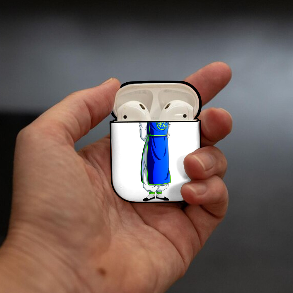 ドラゴンボール DRAGON BALL AirPods 第2世代保護ケース ハードシェル ブラック 耐衝撃・防指紋・カラビナ付き