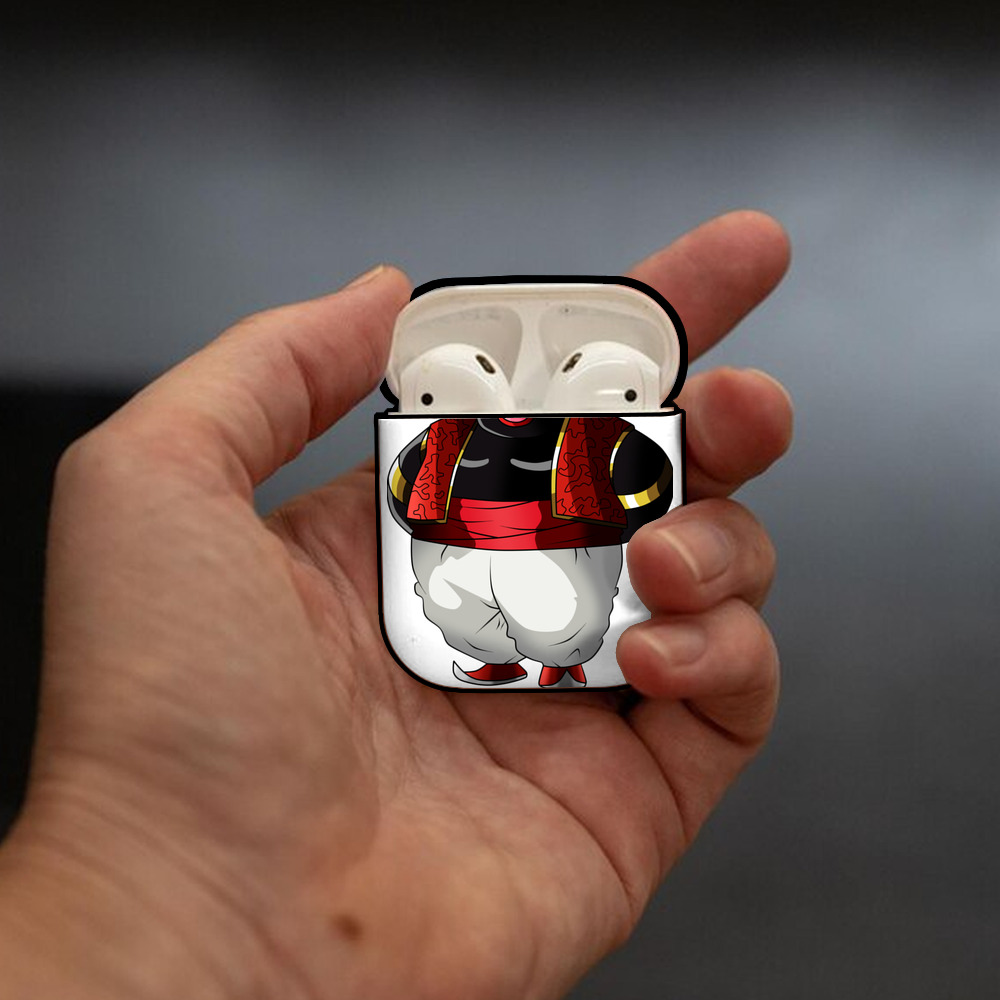 ドラゴンボール DRAGON BALL AirPods 第2世代保護ケース ハードシェル ブラック 耐衝撃・防指紋・カラビナ付き
