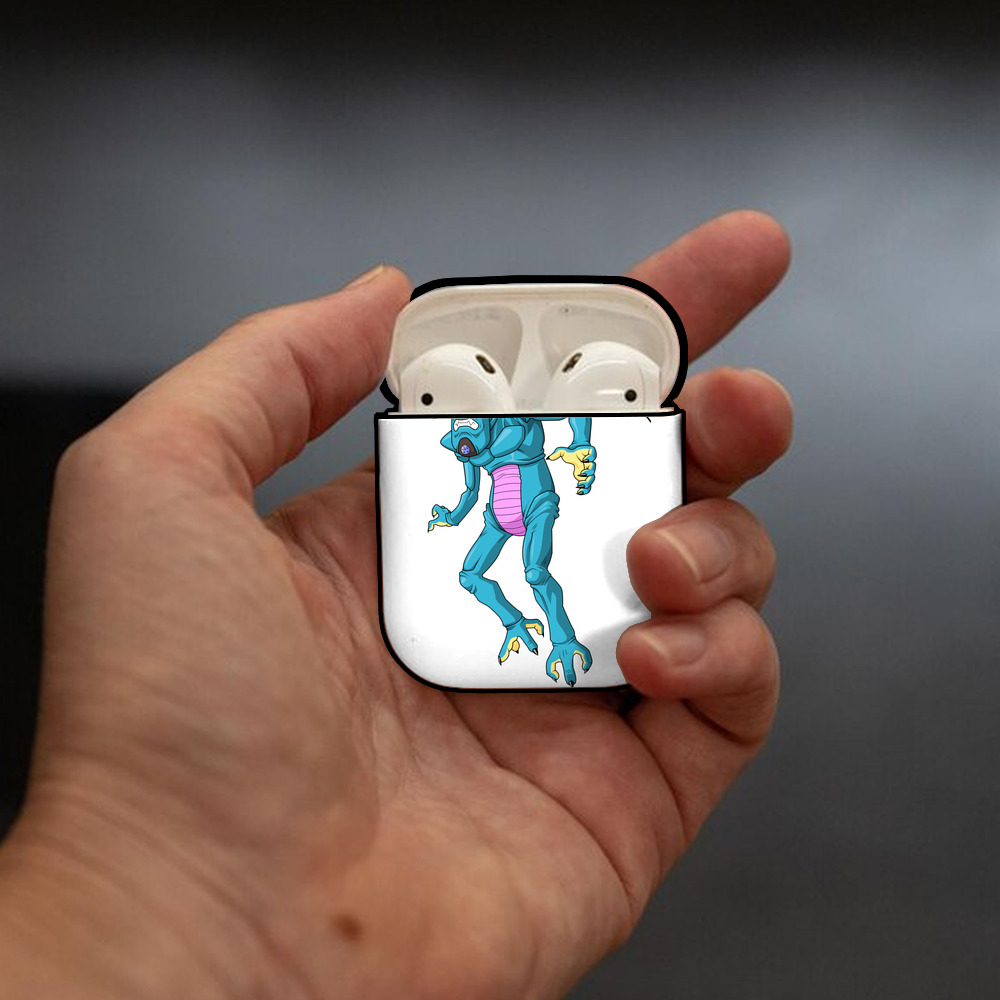ドラゴンボール DRAGON BALL AirPods 第2世代保護ケース ハードシェル ブラック 耐衝撃・防指紋・カラビナ付き