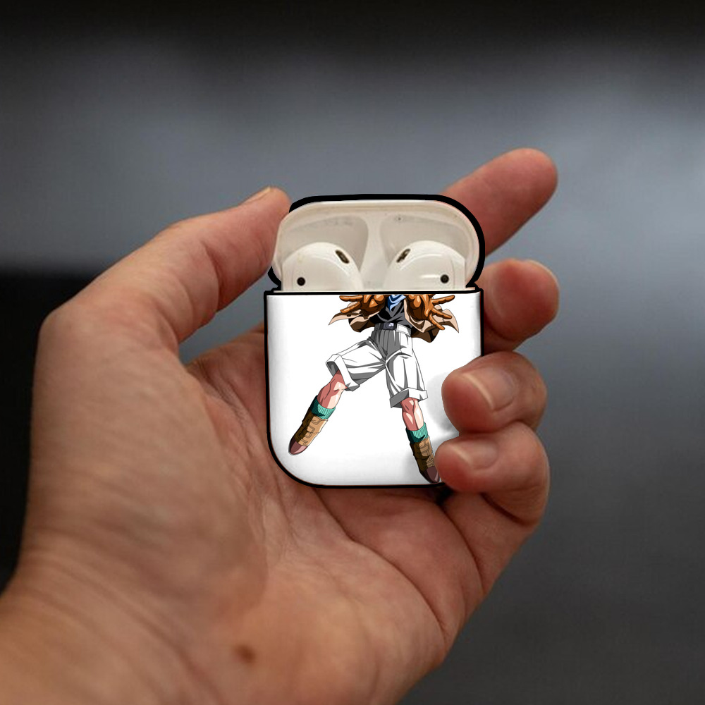 ドラゴンボール DRAGON BALL AirPods 第2世代保護ケース ハードシェル ブラック 耐衝撃・防指紋・カラビナ付き