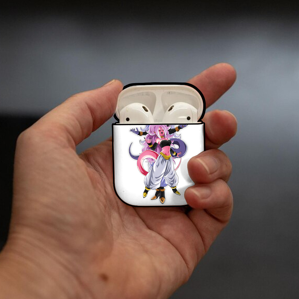 ドラゴンボール DRAGON BALL AirPods 第2世代保護ケース ハードシェル ブラック 耐衝撃・防指紋・カラビナ付き