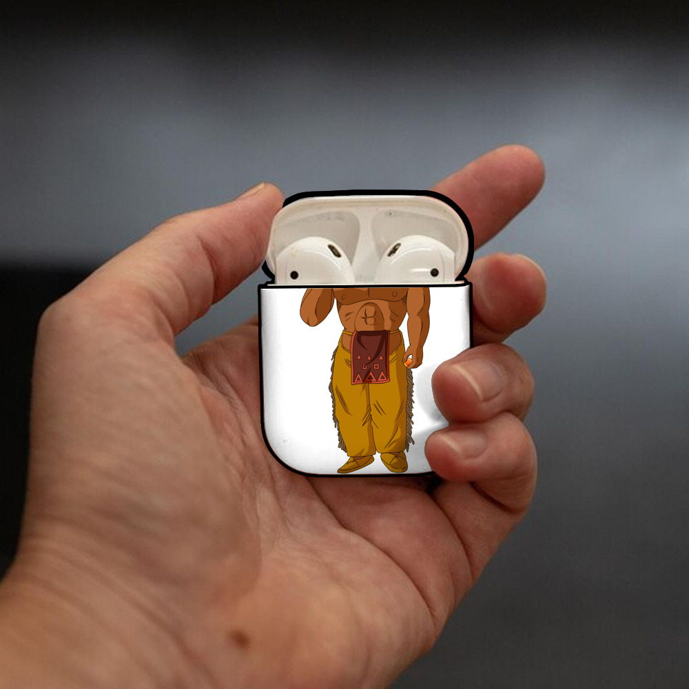 ドラゴンボール DRAGON BALL AirPods 第2世代保護ケース ハードシェル ブラック 耐衝撃・防指紋・カラビナ付き