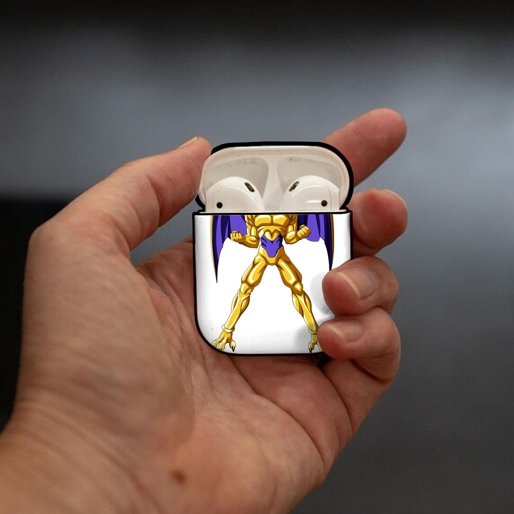 ドラゴンボール DRAGON BALL AirPods 第2世代保護ケース ハードシェル ブラック 耐衝撃・防指紋・カラビナ付き
