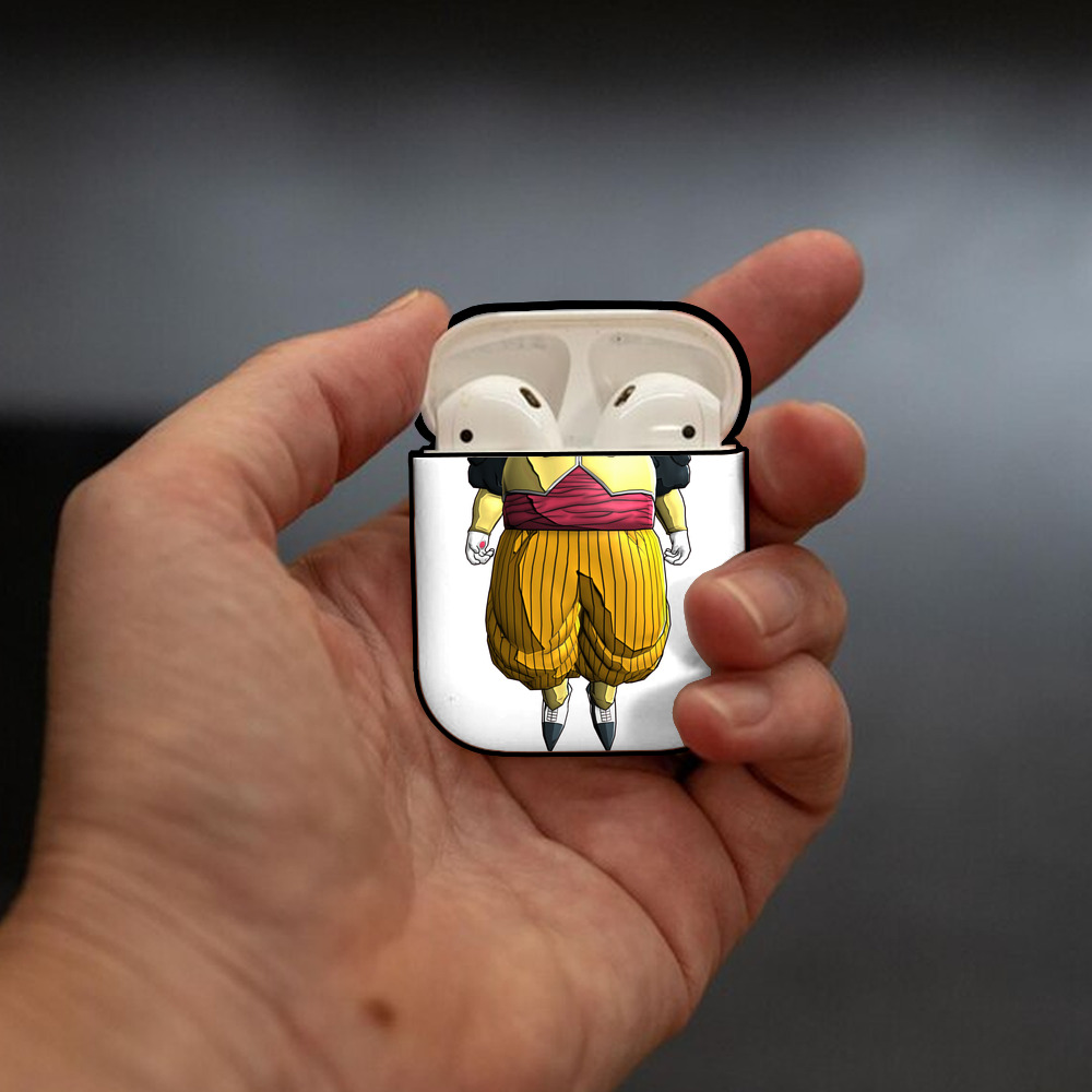 ドラゴンボール DRAGON BALL AirPods 第2世代保護ケース ハードシェル ブラック 耐衝撃・防指紋・カラビナ付き