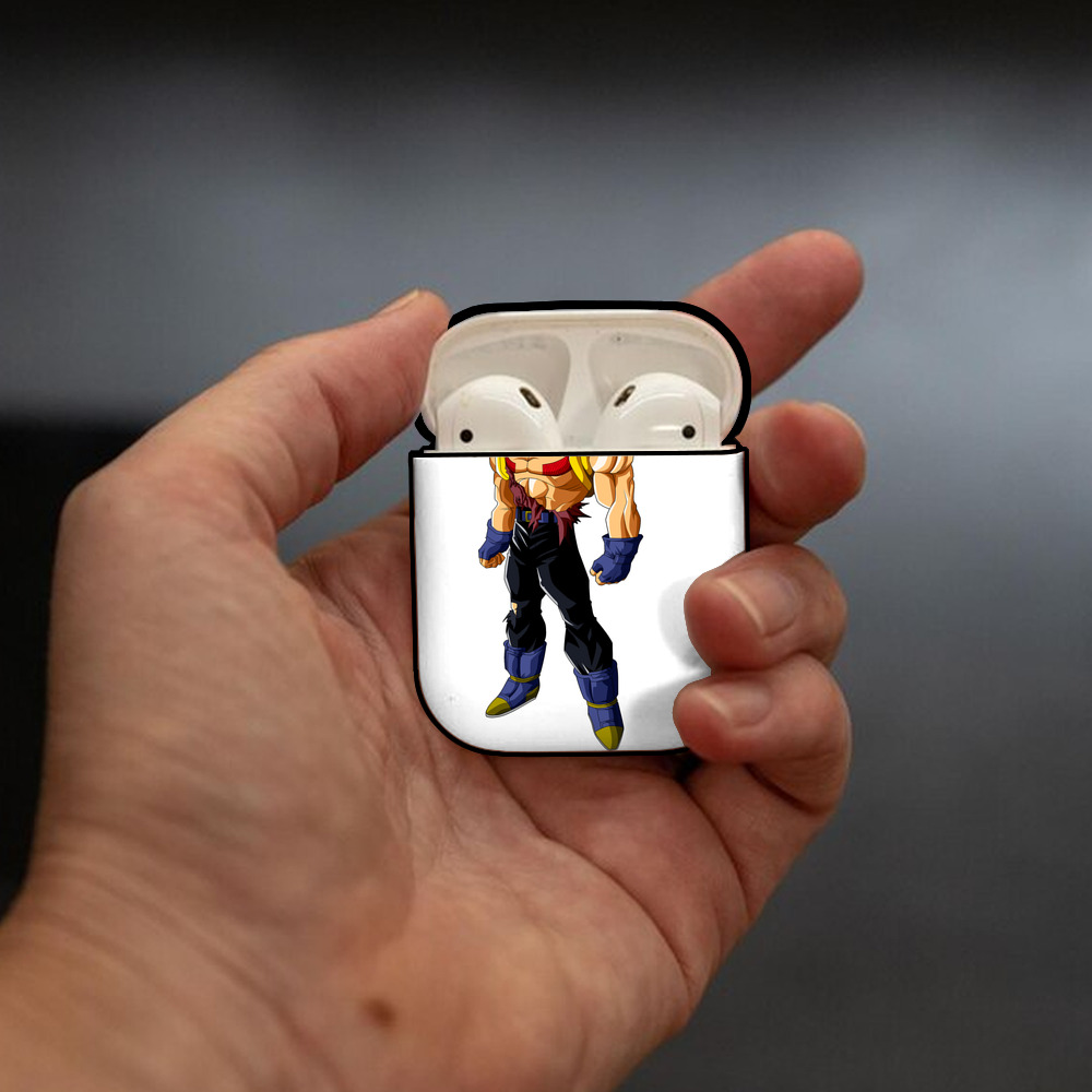 ドラゴンボール DRAGON BALL AirPods 第2世代保護ケース ハードシェル ブラック 耐衝撃・防指紋・カラビナ付き