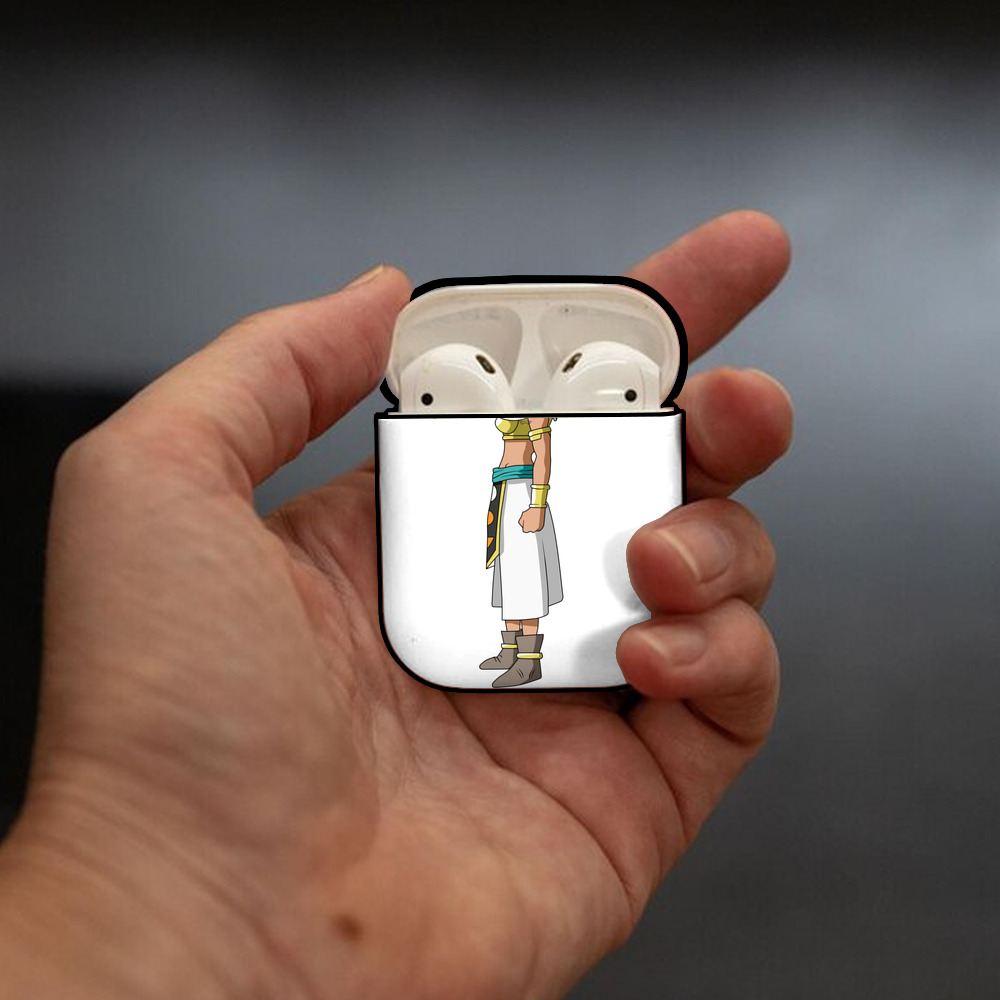ドラゴンボール DRAGON BALL AirPods 第2世代保護ケース ハードシェル ブラック 耐衝撃・防指紋・カラビナ付き