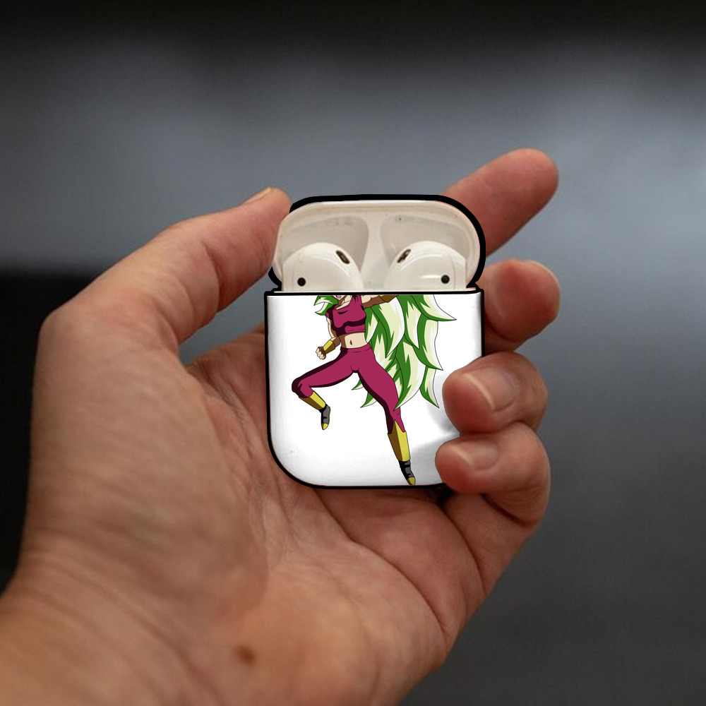 ドラゴンボール DRAGON BALL AirPods 第2世代保護ケース ハードシェル ブラック 耐衝撃・防指紋・カラビナ付き