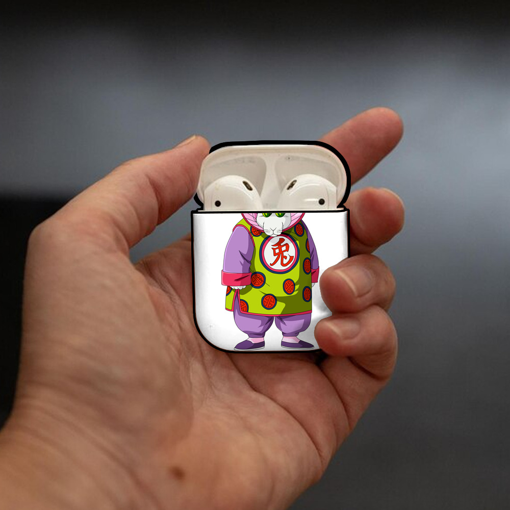 ドラゴンボール DRAGON BALL AirPods 第2世代保護ケース ハードシェル ブラック 耐衝撃・防指紋・カラビナ付き