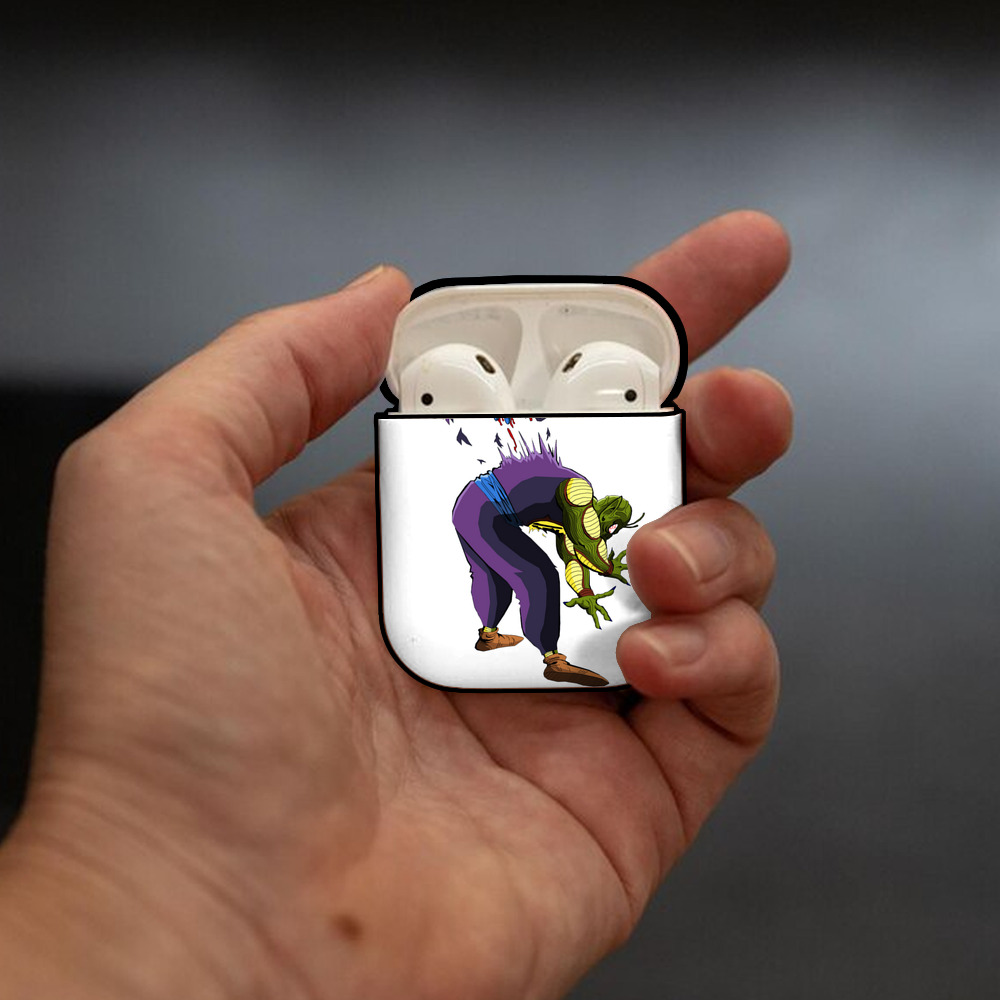 ドラゴンボール DRAGON BALL AirPods 第2世代保護ケース ハードシェル ブラック 耐衝撃・防指紋・カラビナ付き