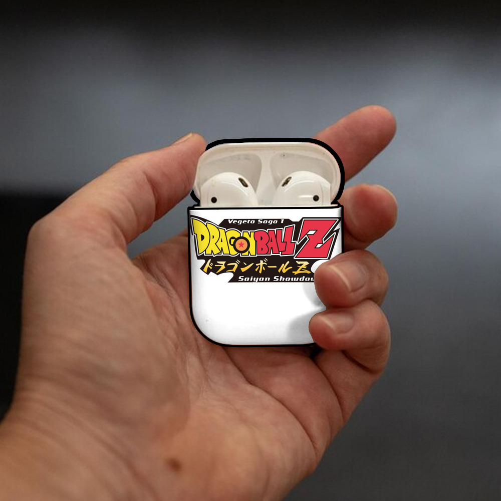 ドラゴンボール DRAGON BALL AirPods 第2世代保護ケース ハードシェル ブラック 耐衝撃・防指紋・カラビナ付き