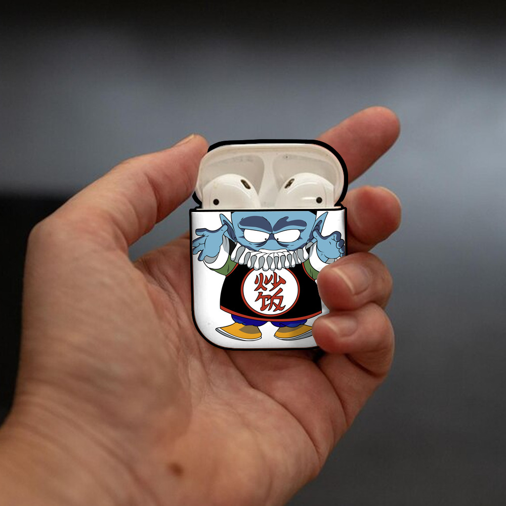 ドラゴンボール DRAGON BALL AirPods 第2世代保護ケース ハードシェル ブラック 耐衝撃・防指紋・カラビナ付き