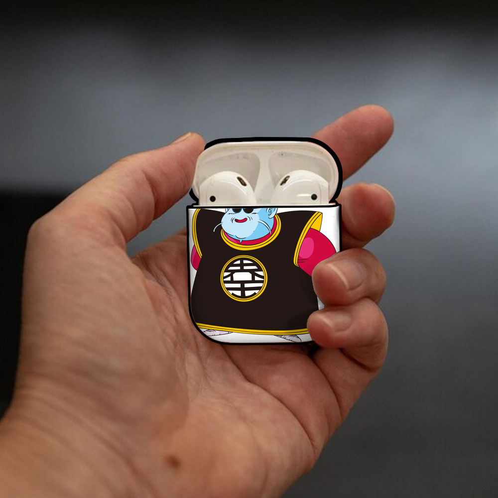 ドラゴンボール DRAGON BALL AirPods 第2世代保護ケース ハードシェル ブラック 耐衝撃・防指紋・カラビナ付き
