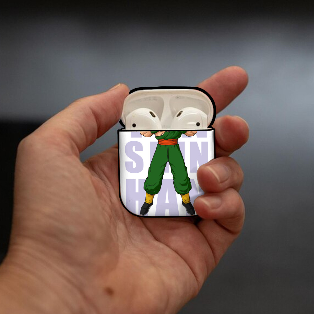 ドラゴンボール DRAGON BALL AirPods 第2世代保護ケース ハードシェル ブラック 耐衝撃・防指紋・カラビナ付き