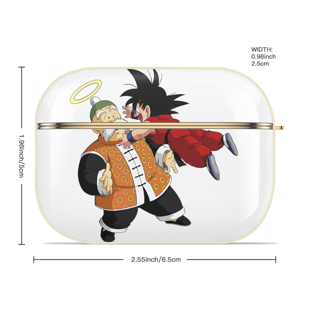 ドラゴンボール 孫悟空（そん ごくう）Son Goku カカロット DRAGON BALL Kakarotto 【AirPods Pro用】ハードシェル保護ケース｜耐衝撃・防指紋・カラビナ付き商品仕様
