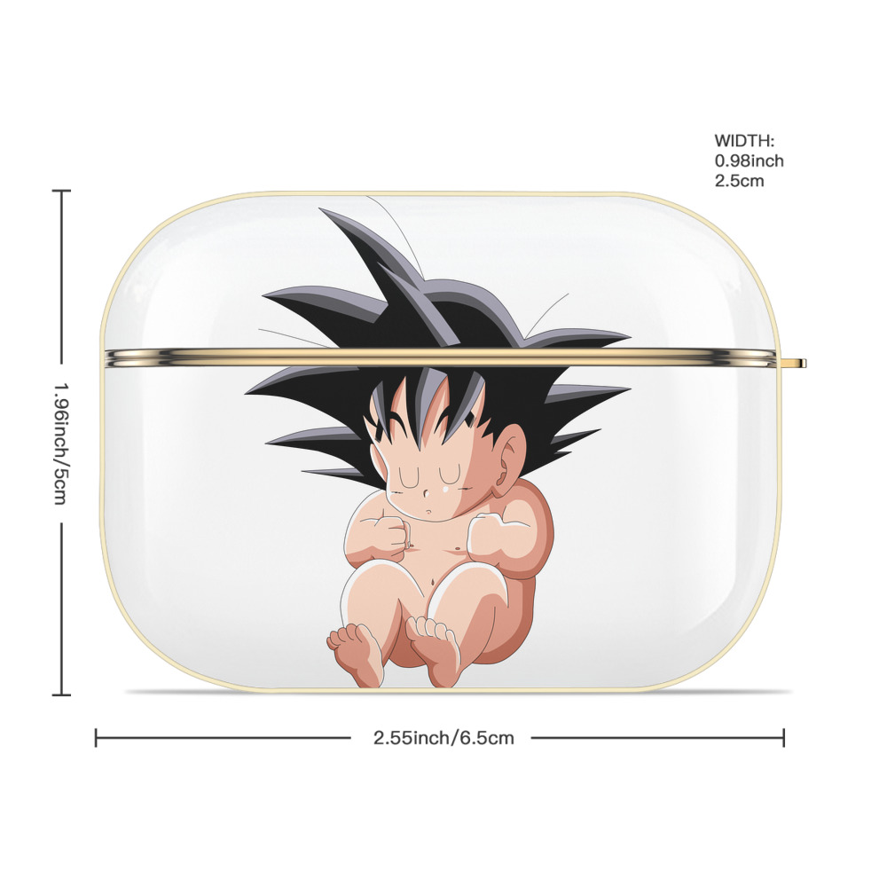 ドラゴンボール 孫悟空（そん ごくう）Son Goku カカロット DRAGON BALL Kakarotto 【AirPods Pro用】ハードシェル保護ケース｜耐衝撃・防指紋・カラビナ付き商品仕様