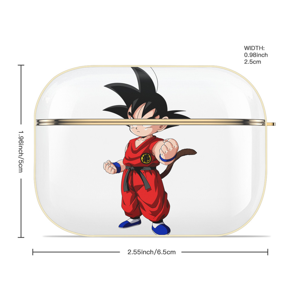 ドラゴンボール 孫悟空（そん ごくう）Son Goku カカロット DRAGON BALL Kakarotto 【AirPods Pro用】ハードシェル保護ケース｜耐衝撃・防指紋・カラビナ付き商品仕様