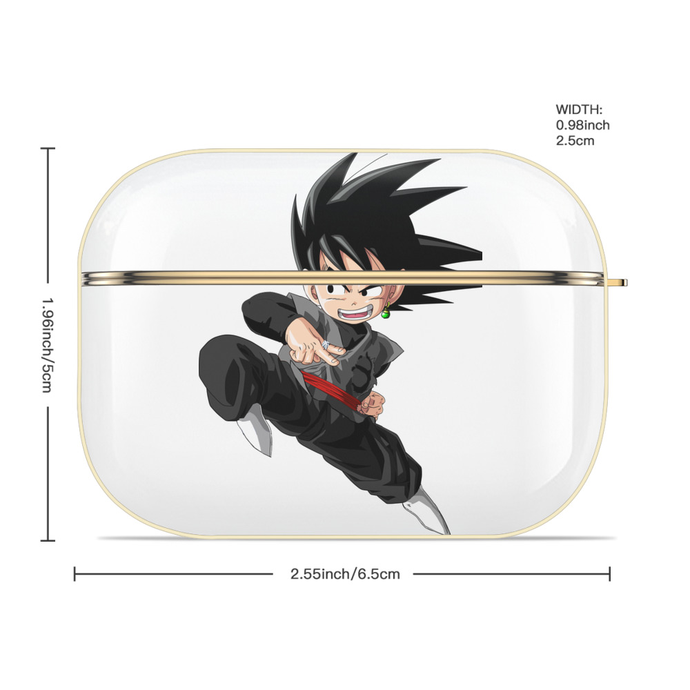 ドラゴンボール 孫悟空（そん ごくう）Son Goku カカロット DRAGON BALL Kakarotto 【AirPods Pro用】ハードシェル保護ケース｜耐衝撃・防指紋・カラビナ付き商品仕様