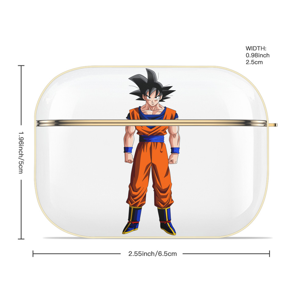 ドラゴンボール 孫悟空（そん ごくう）Son Goku カカロット DRAGON BALL Kakarotto 【AirPods Pro用】ハードシェル保護ケース｜耐衝撃・防指紋・カラビナ付き商品仕様