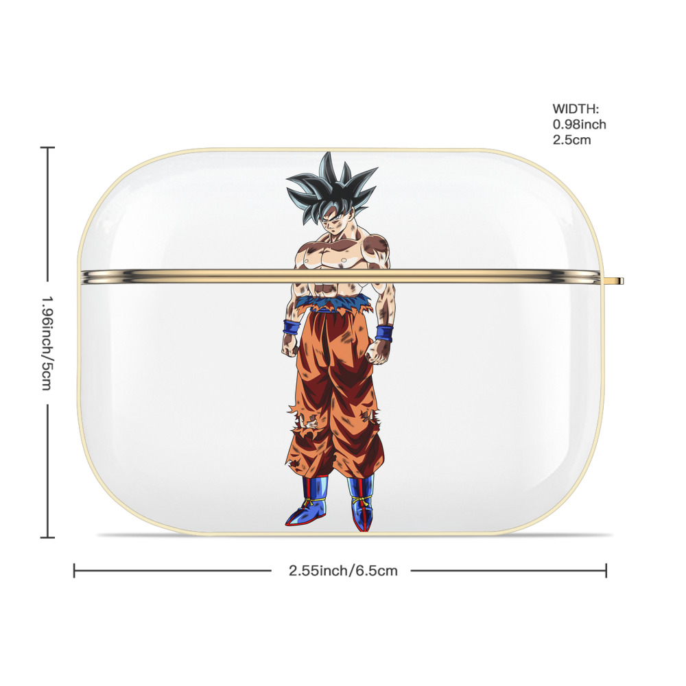 ドラゴンボール 孫悟空（そん ごくう）Son Goku カカロット DRAGON BALL Kakarotto 【AirPods Pro用】ハードシェル保護ケース｜耐衝撃・防指紋・カラビナ付き商品仕様