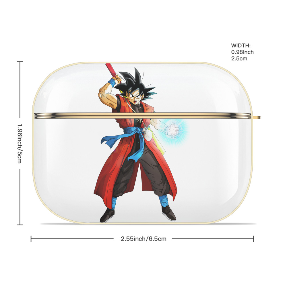 ドラゴンボール 孫悟空（そん ごくう）Son Goku カカロット DRAGON BALL Kakarotto 【AirPods Pro用】ハードシェル保護ケース｜耐衝撃・防指紋・カラビナ付き商品仕様