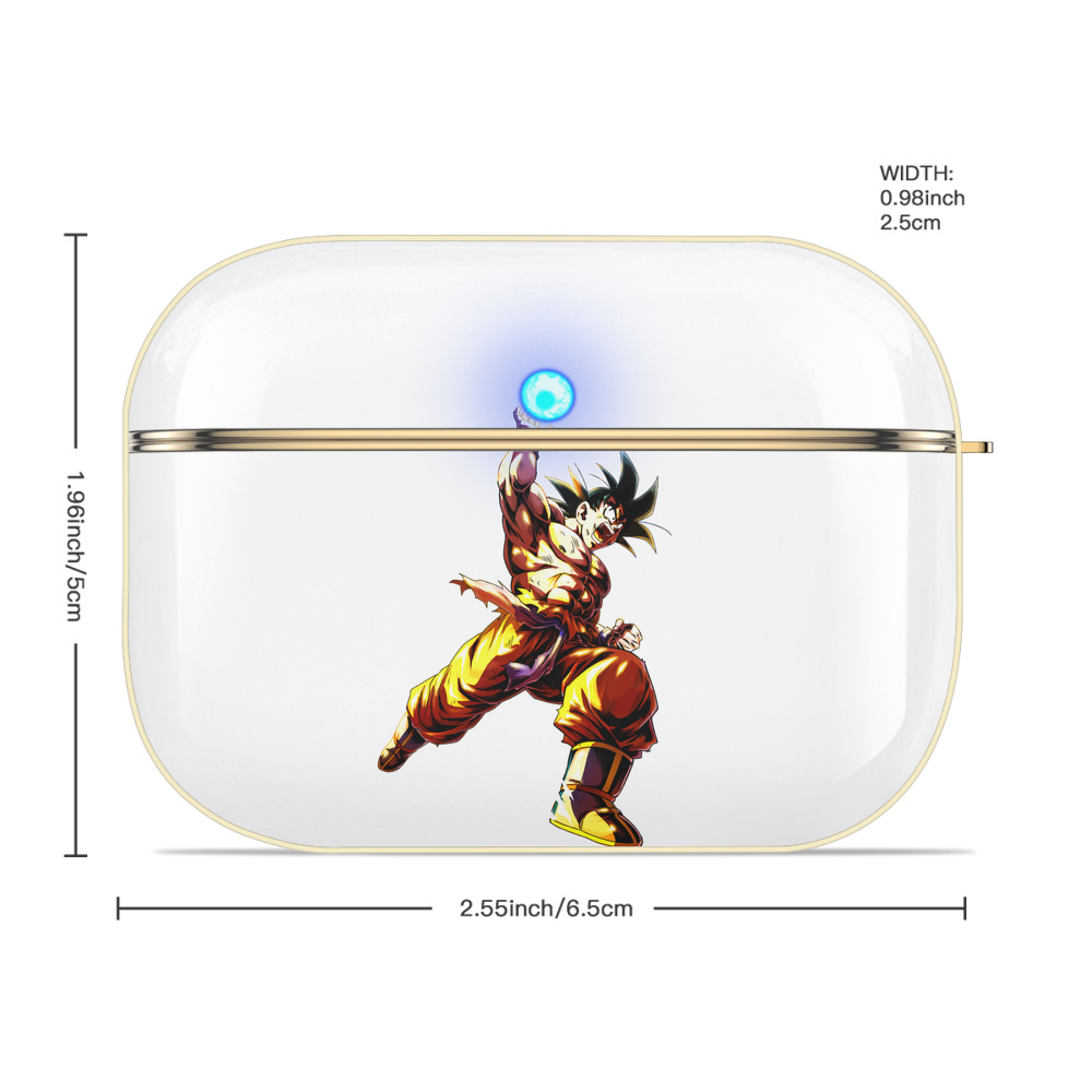 ドラゴンボール 孫悟空（そん ごくう）Son Goku カカロット DRAGON BALL Kakarotto 【AirPods Pro用】ハードシェル保護ケース｜耐衝撃・防指紋・カラビナ付き商品仕様