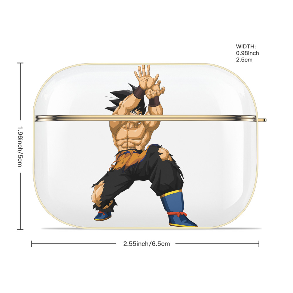 ドラゴンボール 孫悟空（そん ごくう）Son Goku カカロット DRAGON BALL Kakarotto 【AirPods Pro用】ハードシェル保護ケース｜耐衝撃・防指紋・カラビナ付き商品仕様