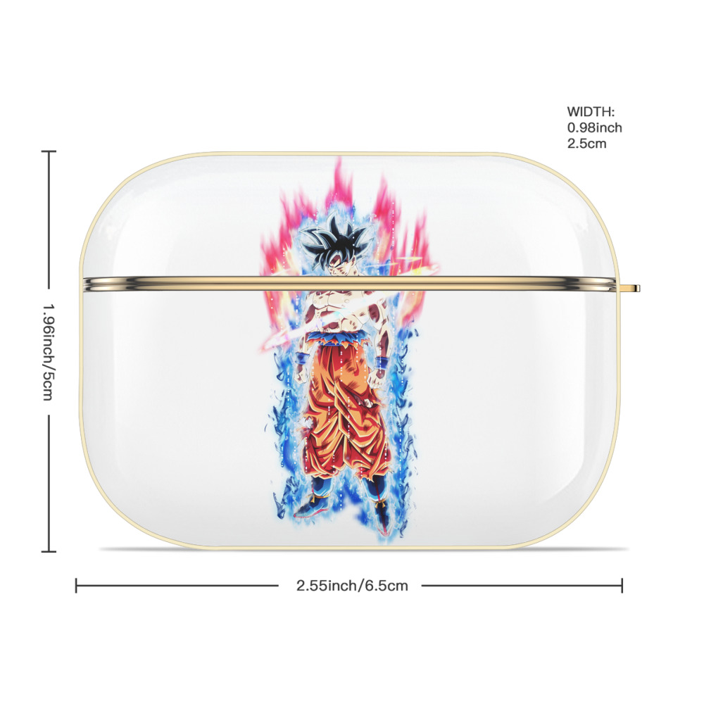ドラゴンボール 孫悟空（そん ごくう）Son Goku カカロット DRAGON BALL Kakarotto 【AirPods Pro用】ハードシェル保護ケース｜耐衝撃・防指紋・カラビナ付き商品仕様