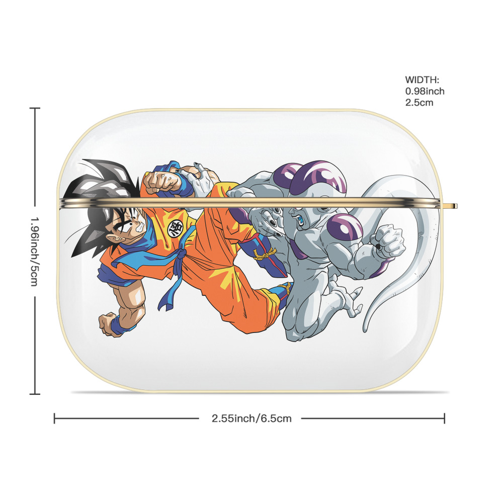 ドラゴンボール 孫悟空（そん ごくう）Son Goku カカロット DRAGON BALL Kakarotto 【AirPods Pro用】ハードシェル保護ケース｜耐衝撃・防指紋・カラビナ付き商品仕様