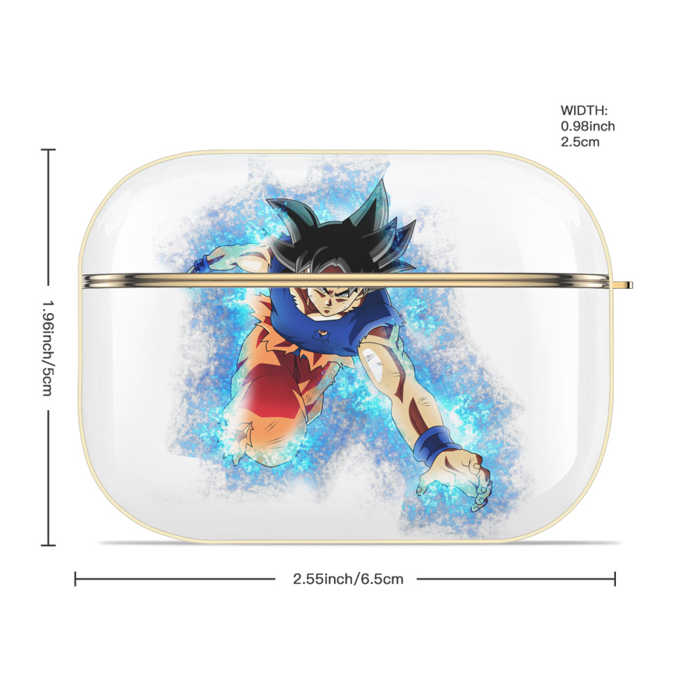 ドラゴンボール 孫悟空（そん ごくう）Son Goku カカロット DRAGON BALL Kakarotto 【AirPods Pro用】ハードシェル保護ケース｜耐衝撃・防指紋・カラビナ付き商品仕様