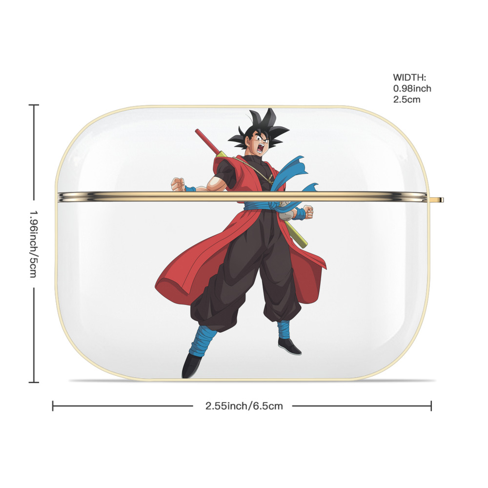 ドラゴンボール 孫悟空（そん ごくう）Son Goku カカロット DRAGON BALL Kakarotto 【AirPods Pro用】ハードシェル保護ケース｜耐衝撃・防指紋・カラビナ付き商品仕様