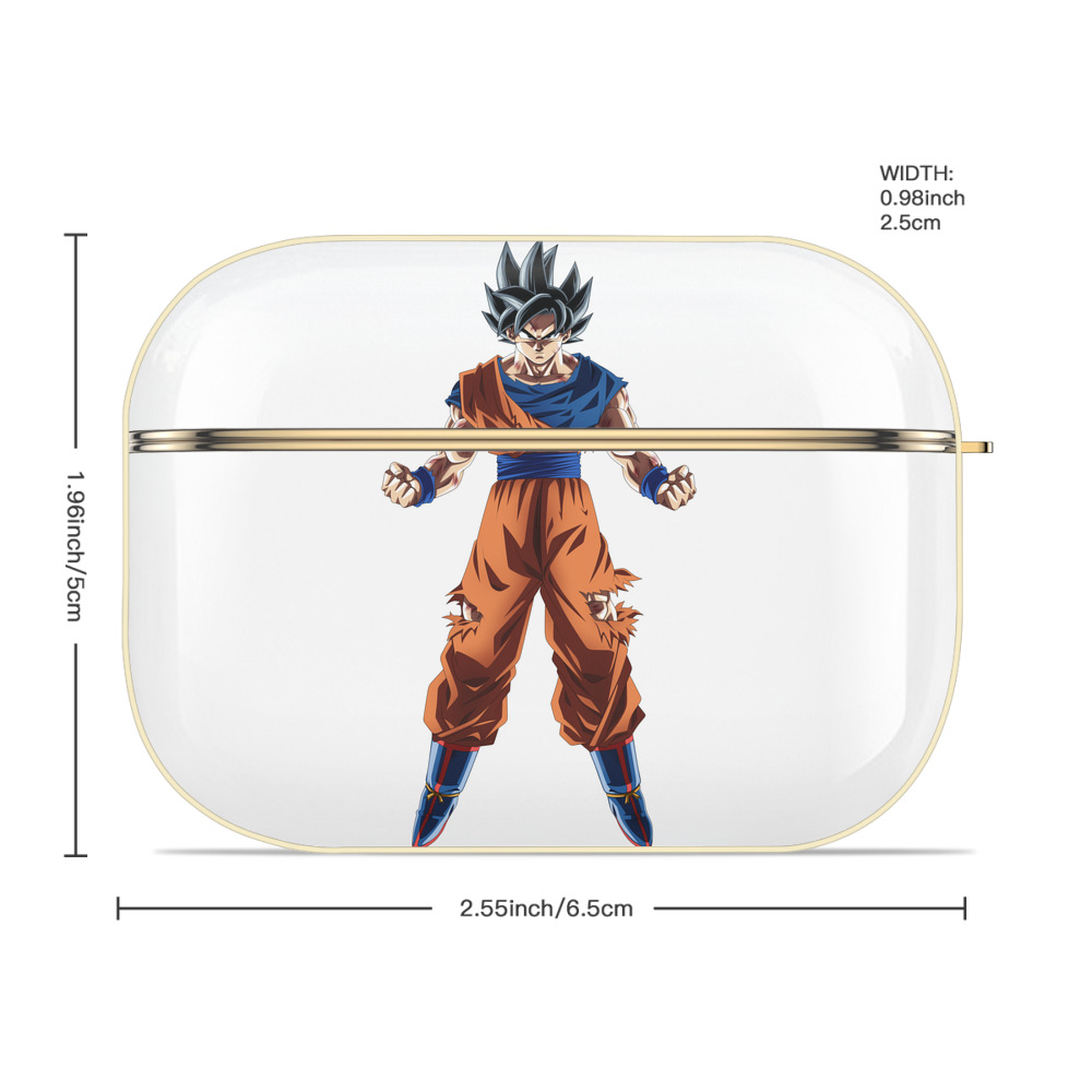 ドラゴンボール 孫悟空（そん ごくう）Son Goku カカロット DRAGON BALL Kakarotto 【AirPods Pro用】ハードシェル保護ケース｜耐衝撃・防指紋・カラビナ付き商品仕様