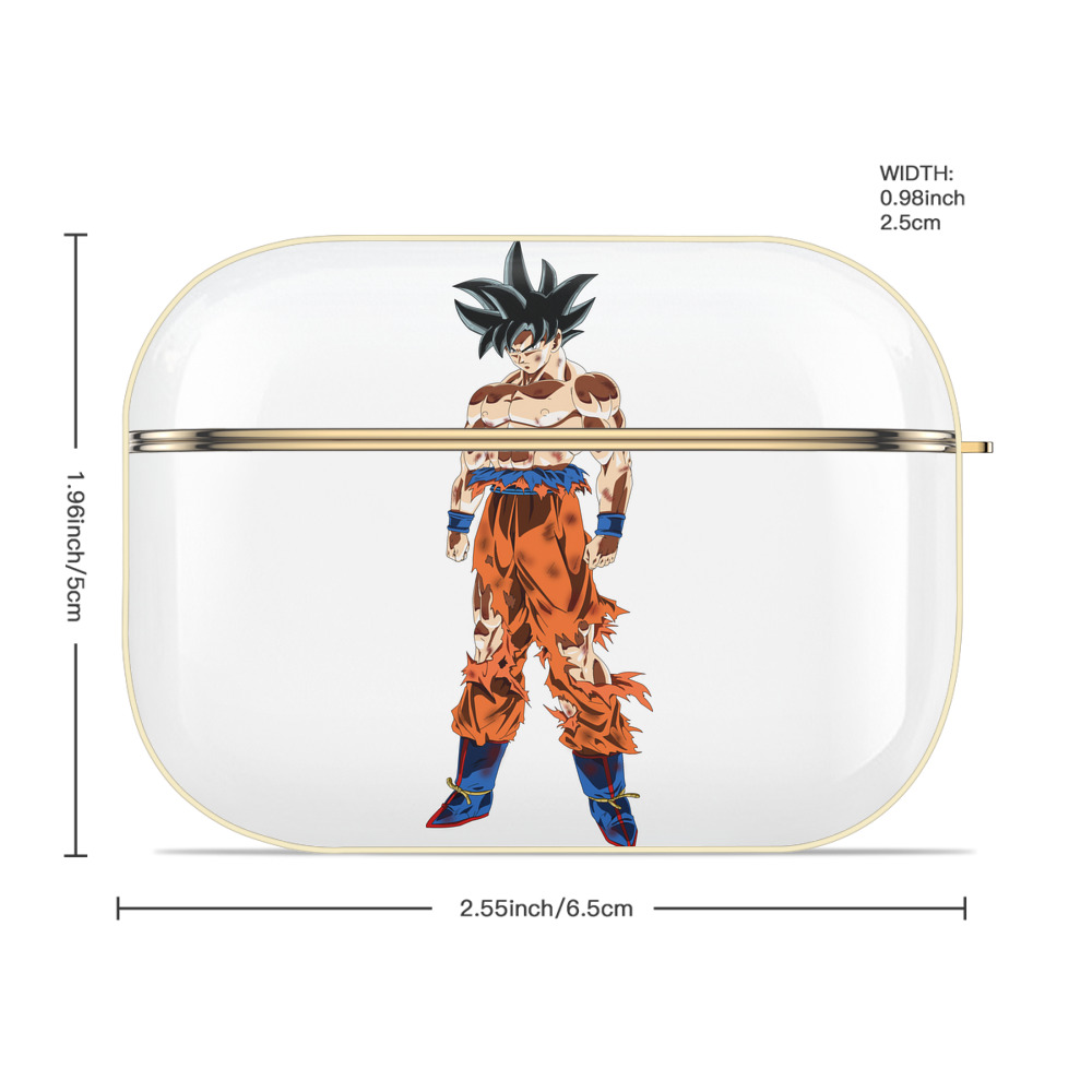 ドラゴンボール 孫悟空（そん ごくう）Son Goku カカロット DRAGON BALL Kakarotto 【AirPods Pro用】ハードシェル保護ケース｜耐衝撃・防指紋・カラビナ付き商品仕様
