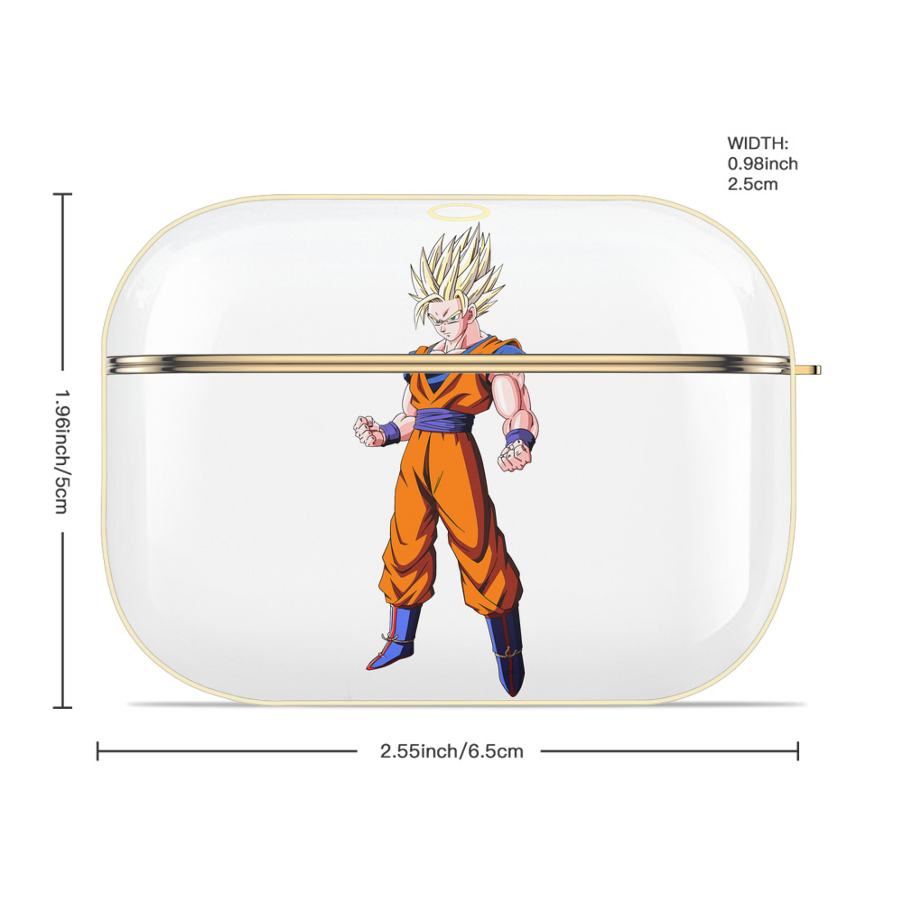 ドラゴンボール 孫悟空（そん ごくう）Son Goku カカロット DRAGON BALL Kakarotto 【AirPods Pro用】ハードシェル保護ケース｜耐衝撃・防指紋・カラビナ付き商品仕様
