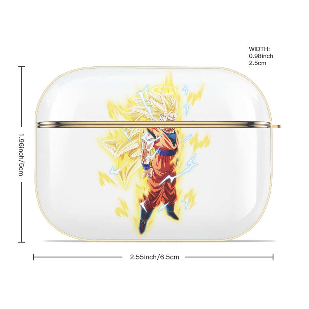 ドラゴンボール 孫悟空（そん ごくう）Son Goku カカロット DRAGON BALL Kakarotto 【AirPods Pro用】ハードシェル保護ケース｜耐衝撃・防指紋・カラビナ付き商品仕様