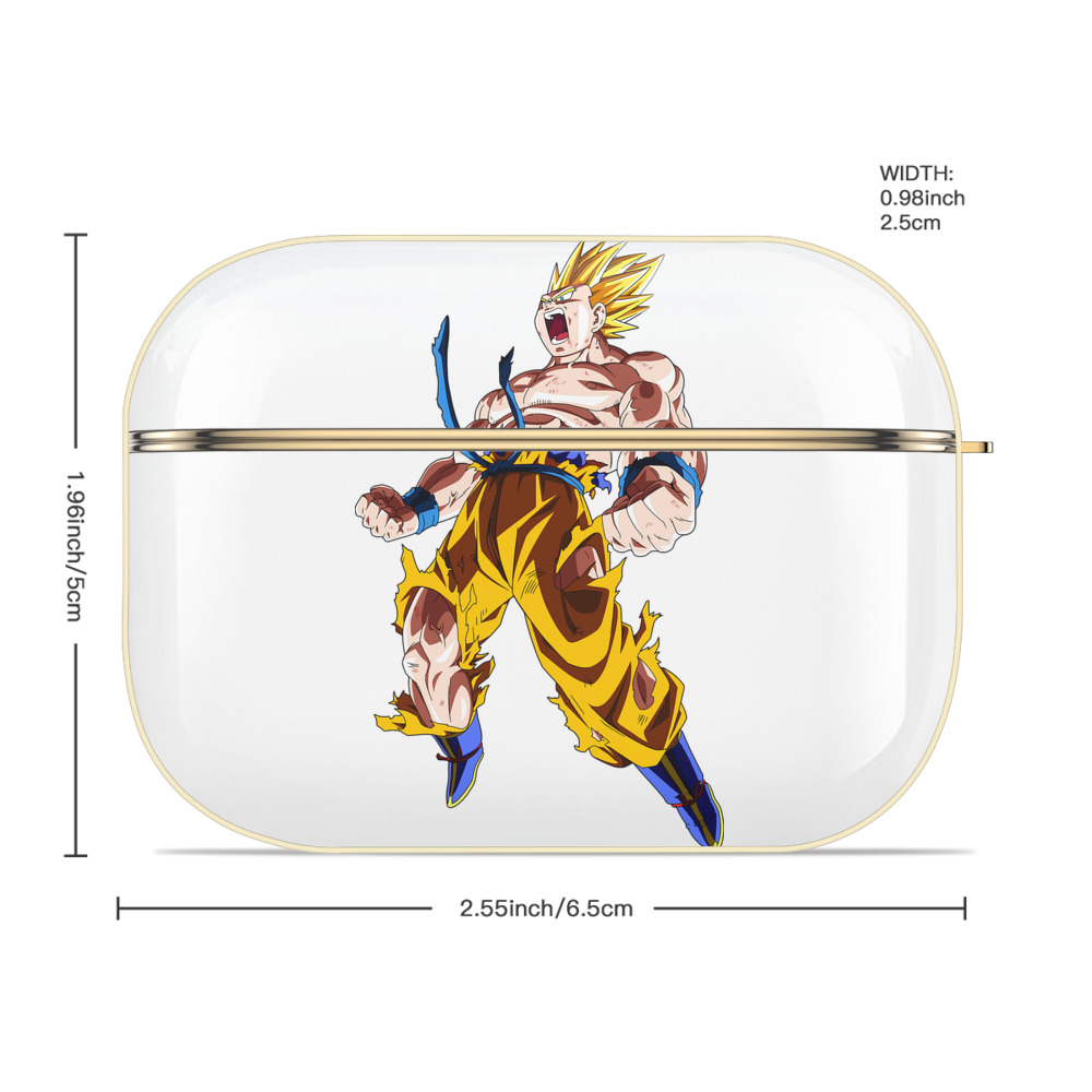 ドラゴンボール 孫悟空（そん ごくう）Son Goku カカロット DRAGON BALL Kakarotto 【AirPods Pro用】ハードシェル保護ケース｜耐衝撃・防指紋・カラビナ付き商品仕様