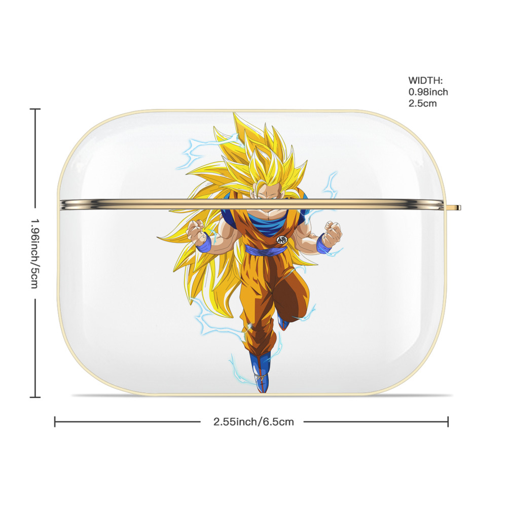 ドラゴンボール 孫悟空（そん ごくう）Son Goku カカロット DRAGON BALL Kakarotto 【AirPods Pro用】ハードシェル保護ケース｜耐衝撃・防指紋・カラビナ付き商品仕様