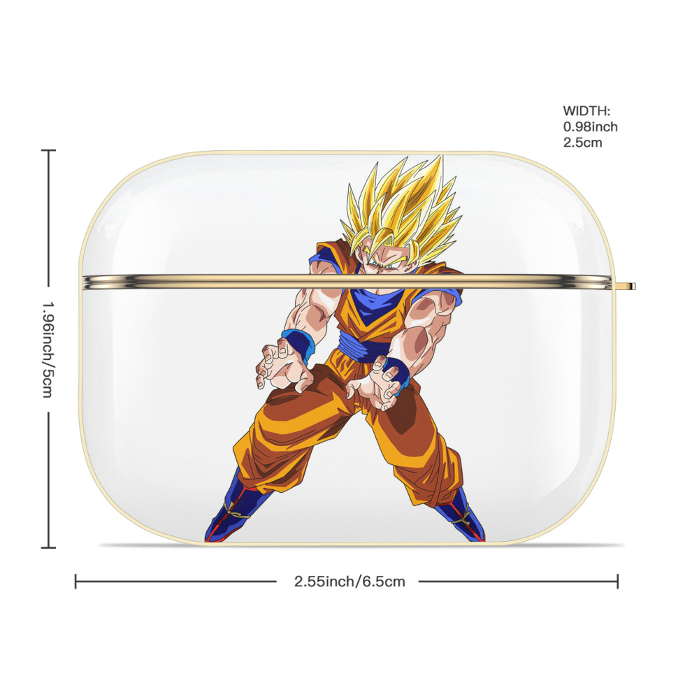 ドラゴンボール 孫悟空（そん ごくう）Son Goku カカロット DRAGON BALL Kakarotto 【AirPods Pro用】ハードシェル保護ケース｜耐衝撃・防指紋・カラビナ付き商品仕様