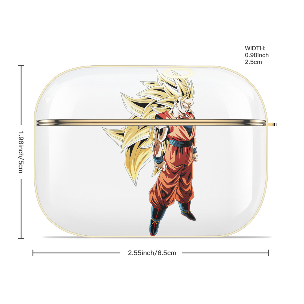 ドラゴンボール 孫悟空（そん ごくう）Son Goku カカロット DRAGON BALL Kakarotto 【AirPods Pro用】ハードシェル保護ケース｜耐衝撃・防指紋・カラビナ付き商品仕様