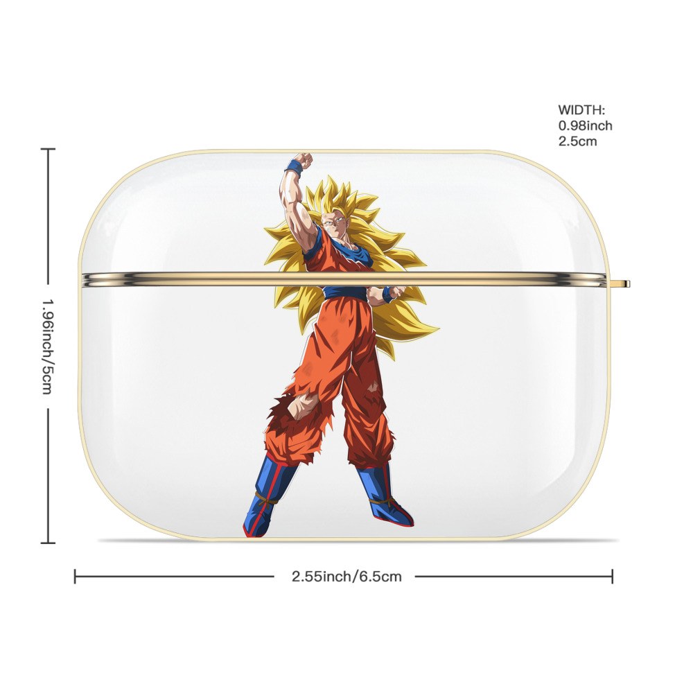 ドラゴンボール 孫悟空（そん ごくう）Son Goku カカロット DRAGON BALL Kakarotto 【AirPods Pro用】ハードシェル保護ケース｜耐衝撃・防指紋・カラビナ付き商品仕様