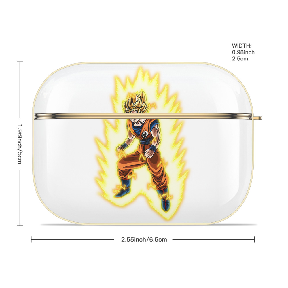 ドラゴンボール 孫悟空（そん ごくう）Son Goku カカロット DRAGON BALL Kakarotto 【AirPods Pro用】ハードシェル保護ケース｜耐衝撃・防指紋・カラビナ付き商品仕様