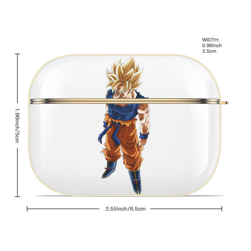 ドラゴンボール 孫悟空（そん ごくう）Son Goku カカロット DRAGON BALL Kakarotto 【AirPods Pro用】ハードシェル保護ケース｜耐衝撃・防指紋・カラビナ付き商品仕様