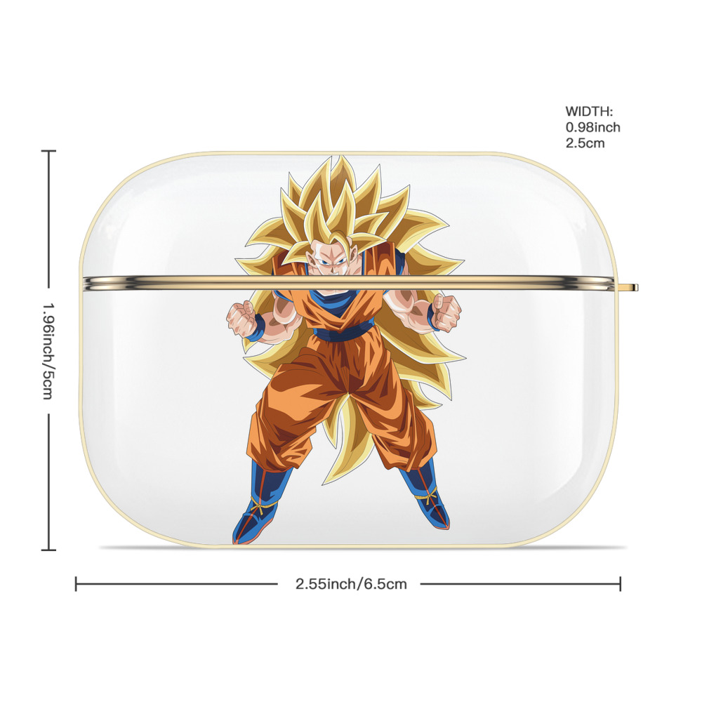 ドラゴンボール 孫悟空（そん ごくう）Son Goku カカロット DRAGON BALL Kakarotto 【AirPods Pro用】ハードシェル保護ケース｜耐衝撃・防指紋・カラビナ付き商品仕様