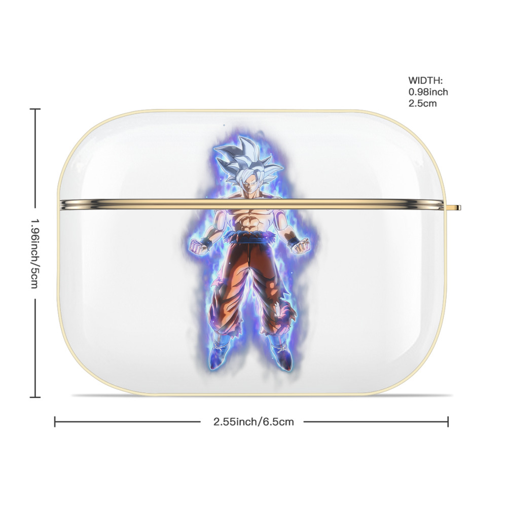 ドラゴンボール 孫悟空（そん ごくう）Son Goku カカロット DRAGON BALL Kakarotto 【AirPods Pro用】ハードシェル保護ケース｜耐衝撃・防指紋・カラビナ付き商品仕様