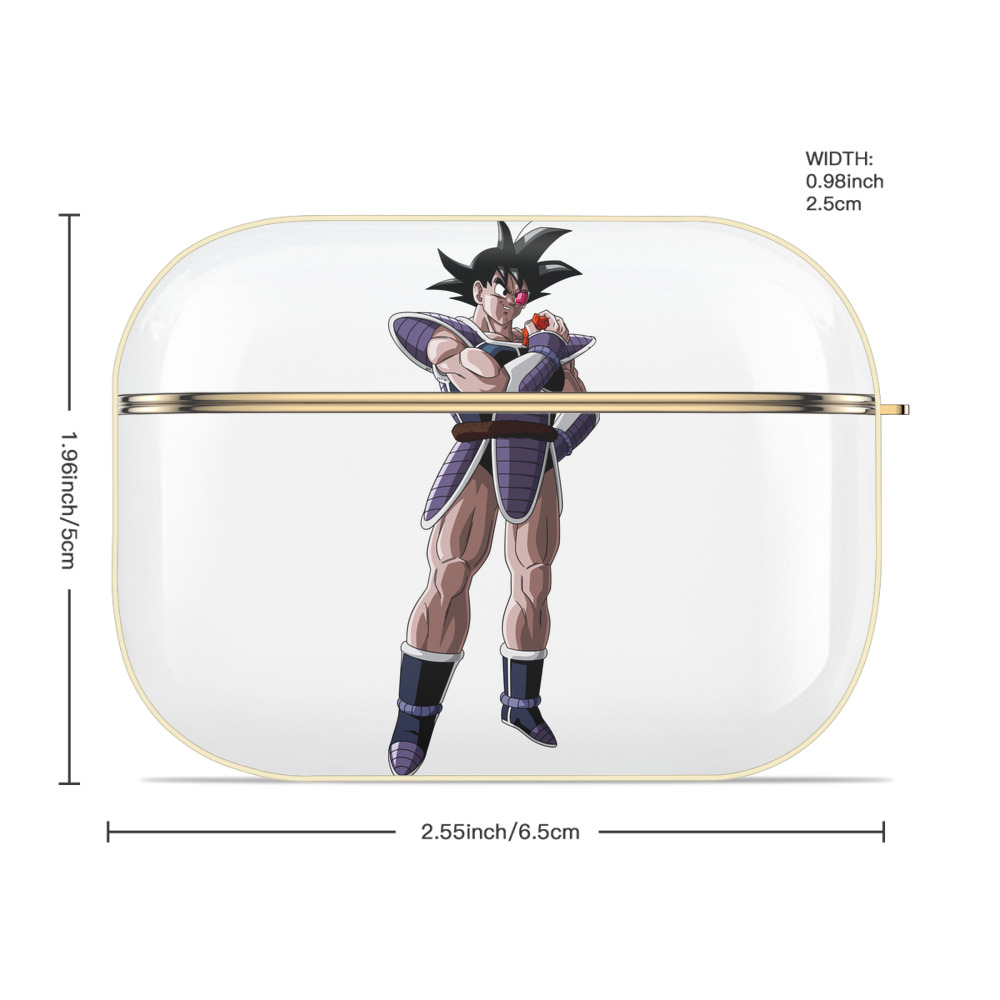 ドラゴンボール 孫悟空（そん ごくう）Son Goku カカロット DRAGON BALL Kakarotto 【AirPods Pro用】ハードシェル保護ケース｜耐衝撃・防指紋・カラビナ付き商品仕様