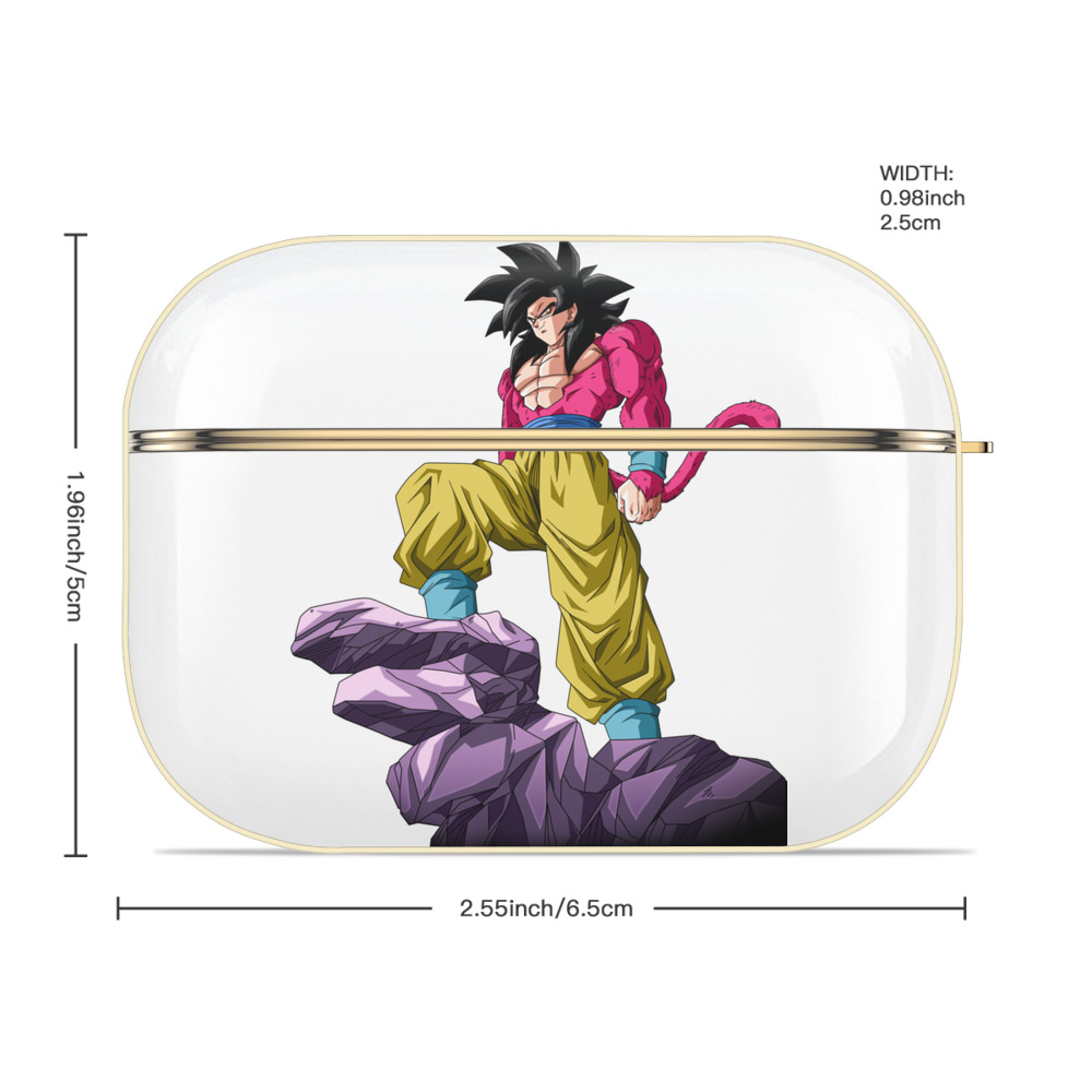 ドラゴンボール 孫悟空（そん ごくう）Son Goku カカロット DRAGON BALL Kakarotto 【AirPods Pro用】ハードシェル保護ケース｜耐衝撃・防指紋・カラビナ付き商品仕様