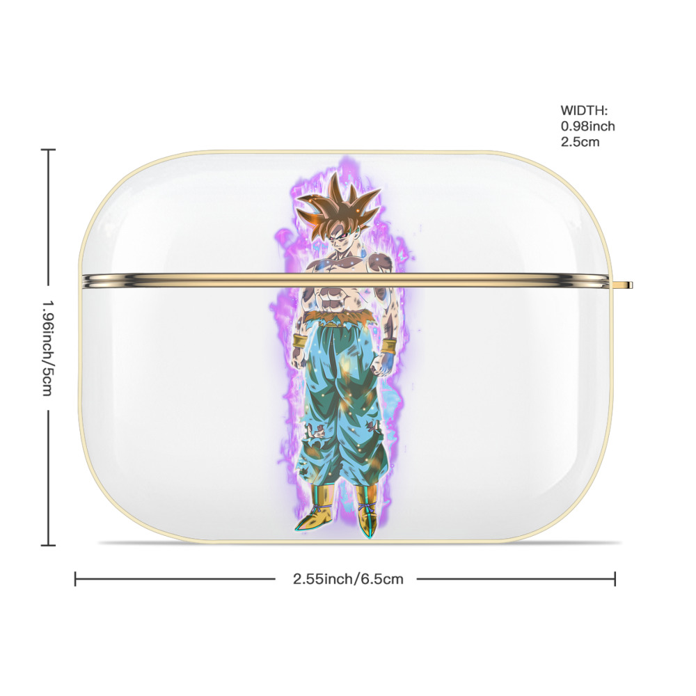 ドラゴンボール 孫悟空（そん ごくう）Son Goku カカロット DRAGON BALL Kakarotto 【AirPods Pro用】ハードシェル保護ケース｜耐衝撃・防指紋・カラビナ付き商品仕様