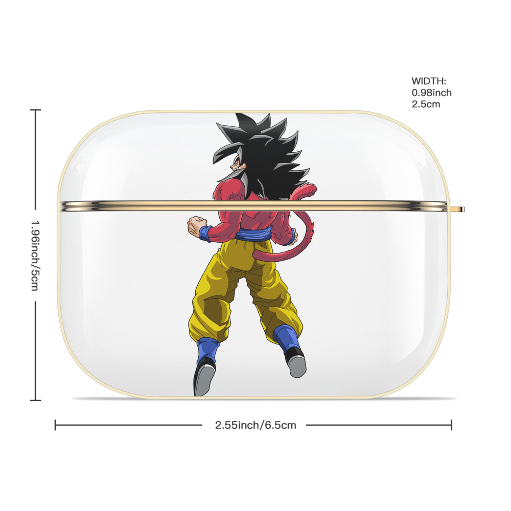 ドラゴンボール 孫悟空（そん ごくう）Son Goku カカロット DRAGON BALL Kakarotto 【AirPods Pro用】ハードシェル保護ケース｜耐衝撃・防指紋・カラビナ付き商品仕様